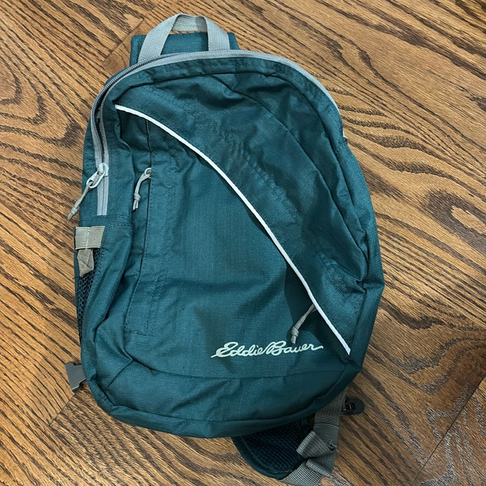 Eddie Bauer crossbody/shoulder bag in teal/green color